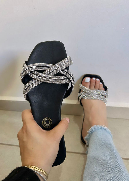 Emma negro con plata