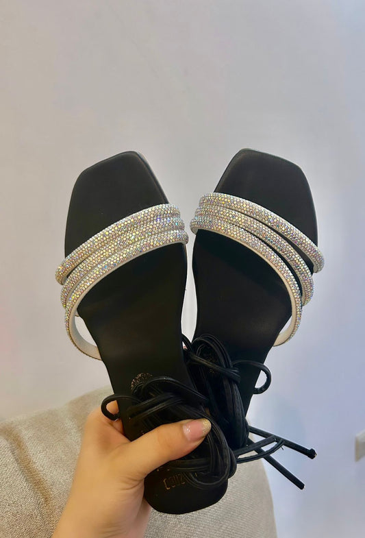 Daniela negro con plata