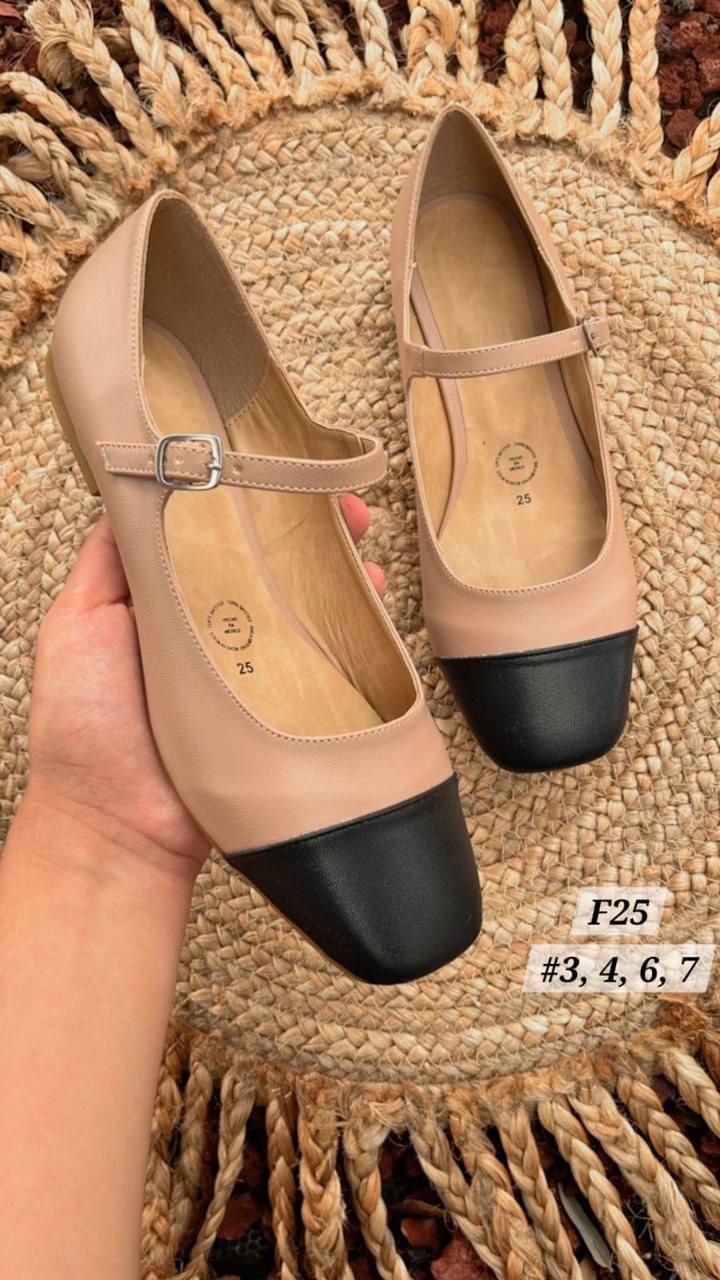 Julia beige con negro