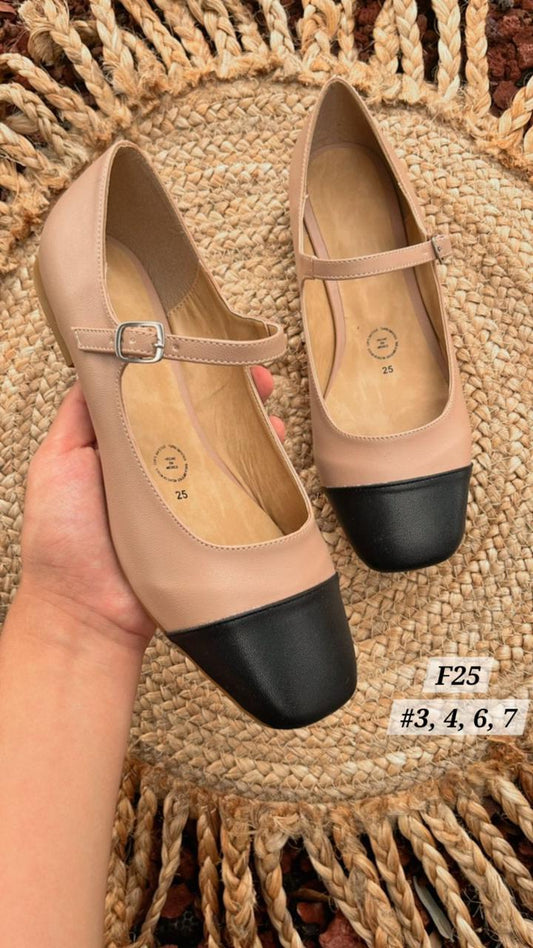 Julia beige con negro